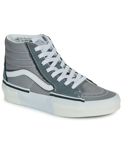 Baskets montantes femmes Vans SK8-HI RECONSTRUCT Gris