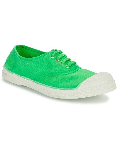 Baskets basses femmes Bensimon TENNIS LACETS Vert