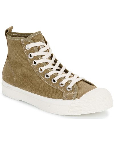 Baskets montantes femmes Bensimon STELLA Kaki