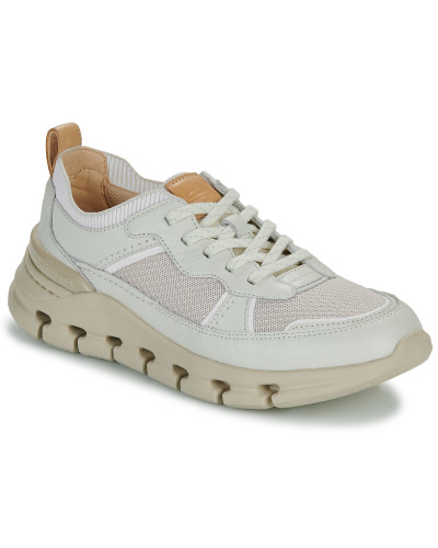 Baskets basses femmes Clarks NATURE X COVE Blanc