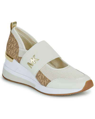 Baskets basses femmes MICHAEL Michael Kors FAE TRAINER Beige