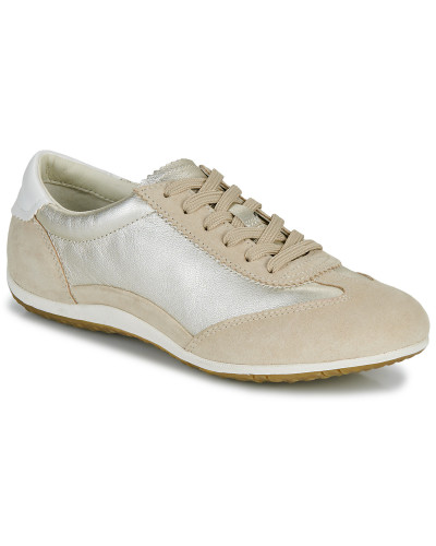 Baskets basses femmes Geox D VEGA Beige