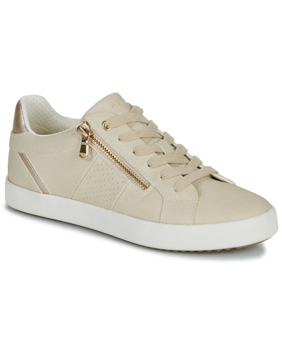 Baskets basses femmes Geox D BLOMIEE Beige