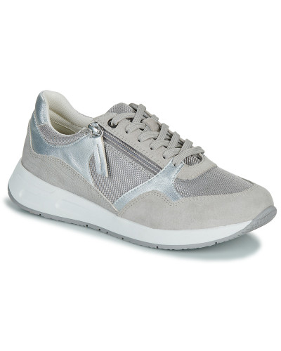 Baskets basses femmes Geox D BULMYA Gris