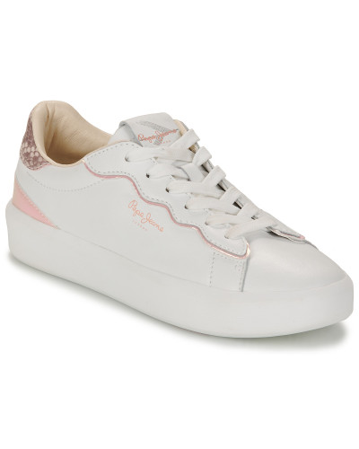 Baskets basses femmes Pepe jeans DOBBIE SEAL Blanc