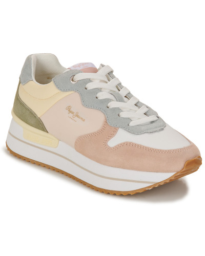 Baskets basses femmes Pepe jeans RUSPER JELLY Multicolore