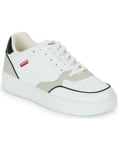 Baskets basses femmes Levis PAIGE Blanc