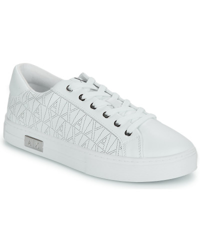 Baskets basses femmes Armani Exchange XDX142 Blanc