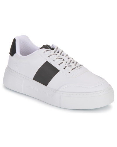 Baskets basses femmes Armani Exchange XDX134 Blanc