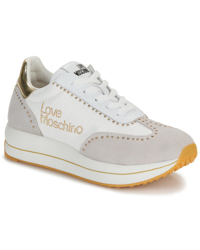 Baskets basses femmes Love Moschino DAILY RUNNING Noir