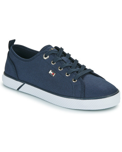 Baskets basses femmes Tommy Hilfiger VULC CANVAS SNEAKER Marine