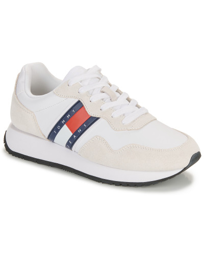 Baskets basses femmes Tommy Jeans TJW EVA RUNNER MAT MIX ESS Blanc