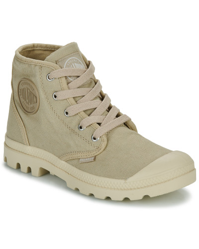 Baskets montantes femmes Palladium PAMPA HI Beige