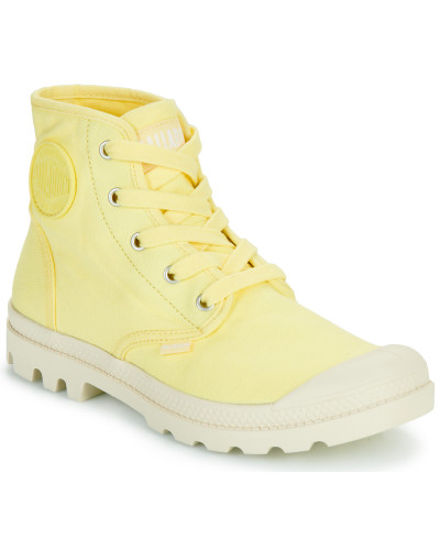 Baskets montantes femmes Palladium PAMPA HI Jaune