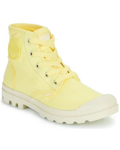 Baskets montantes femmes Palladium PAMPA HI Jaune
