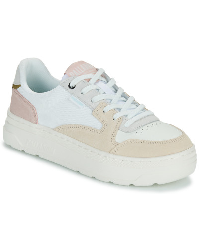 Baskets basses femmes Palladium PALLASPHALT LO Blanc