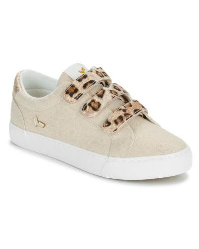 Baskets basses femmes Kaporal THESEE Beige