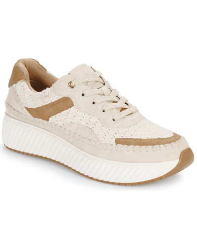 Baskets basses femmes Marco Tozzi - Beige