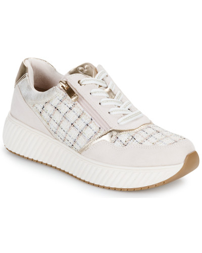 Baskets basses femmes Marco Tozzi - Beige