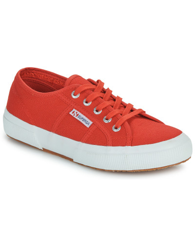 Baskets basses femmes Superga 2750 COTON Rouge