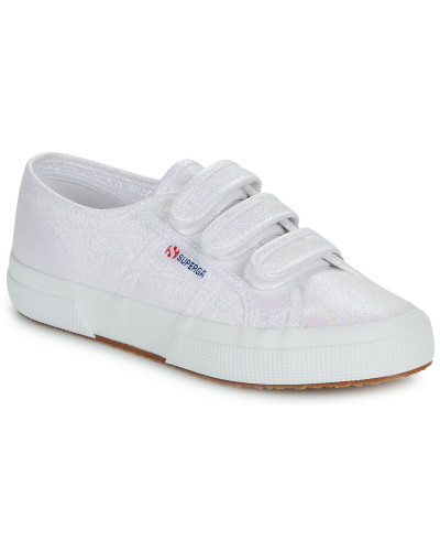 Baskets basses femmes Superga 2750 LAME Blanc