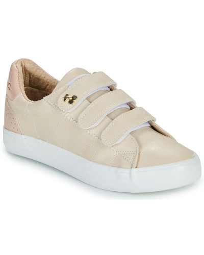 Baskets basses femmes Le Temps des Cerises VIC Beige