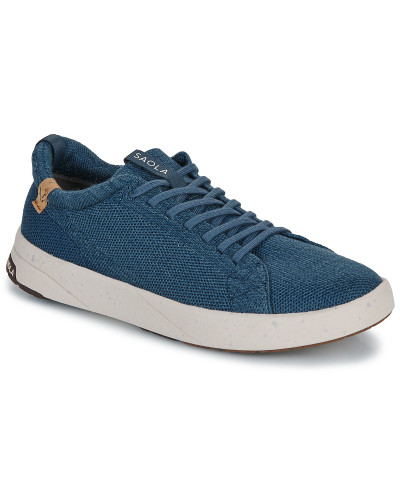 Baskets basses femmes Saola CANNON KNIT 2.0 WOOL Bleu