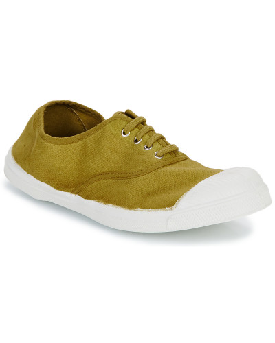 Baskets basses femmes Bensimon TENNIS LACET Jaune