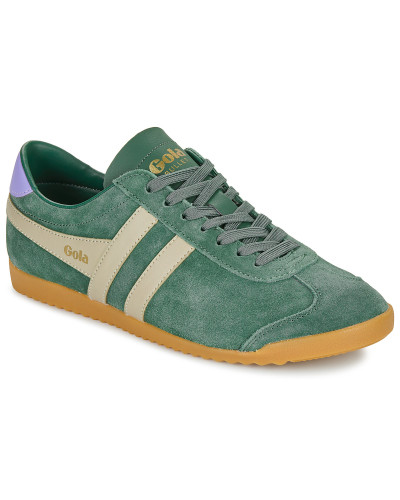 Baskets basses femmes Gola Bullet Suede Vert