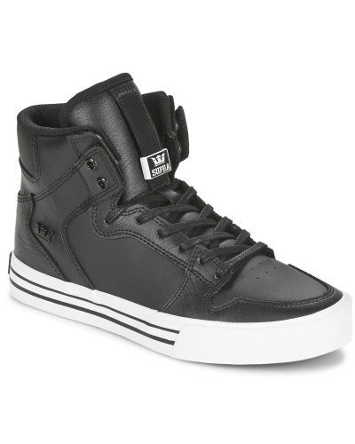 Baskets montantes femmes Supra VAIDER Noir