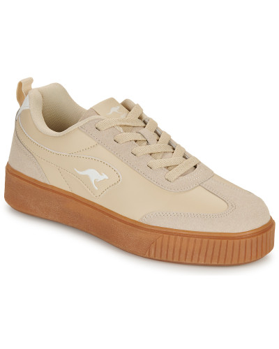 Baskets basses femmes Kangaroos K-Plat Megan Beige