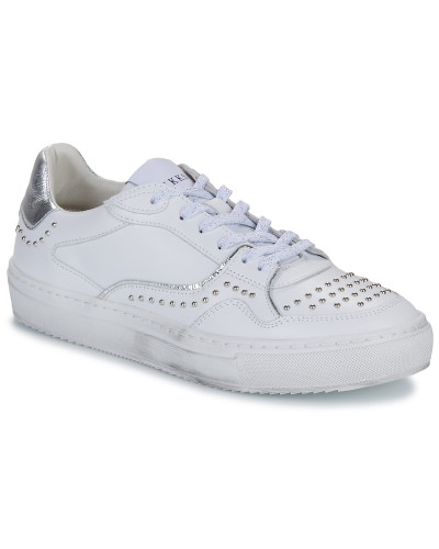 Baskets basses femmes Ikks SNEAKERS ROCK Blanc