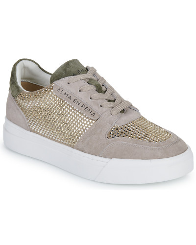 Baskets basses femmes ALMA EN PENA - Beige