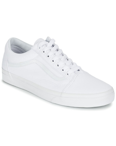 Baskets basses femmes Vans UA OLD SKOOL Blanc