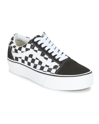 Baskets basses femmes Vans UA OLD SKOOL PLATFORM Noir