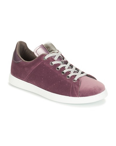 Baskets basses femmes Victoria DEPORTIVO TERCIOPELO Violet