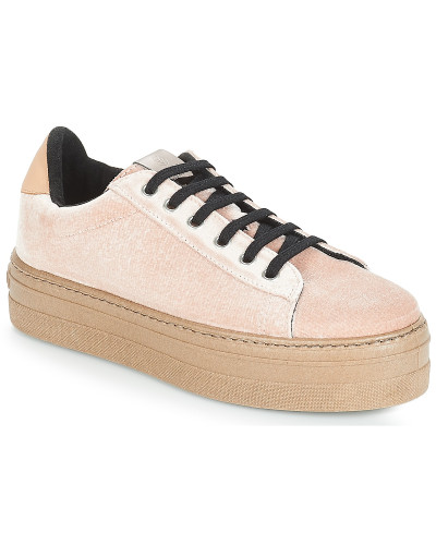 Baskets basses femmes Victoria DEPORTIVO TERCIOPELO/CARAM Beige