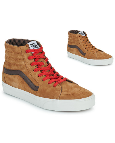 Baskets montantes femmes Vans SK8-Hi Marron