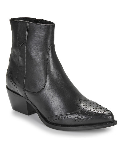 Bottines femmes Ikks BY80205-02-NOIR