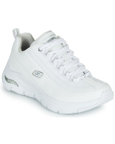 Baskets basses femmes Skechers ARCH FIT Blanc