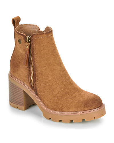 Bottines femmes Refresh 172125-CAMEL Marron