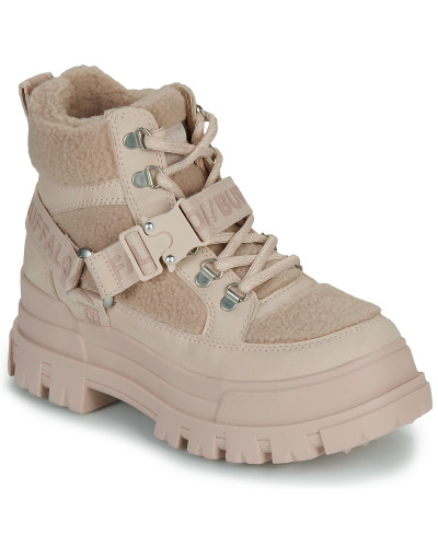 Baskets basses femmes Buffalo ASPHA COM MID WARM Rose