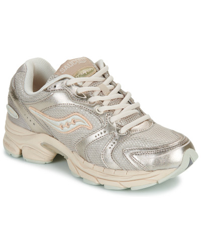 Baskets basses femmes Saucony Progrid Triumph 4 Beige