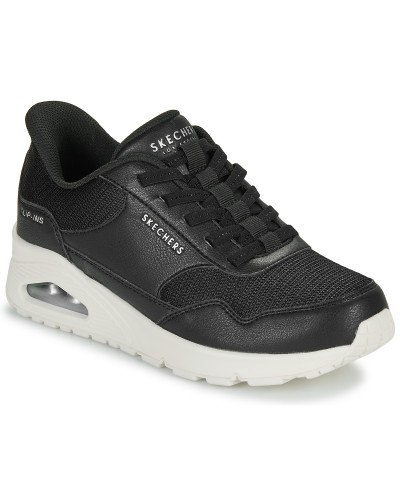 Baskets basses femmes Skechers SLIP-INS: UNO - SIMPLIFIED Noir