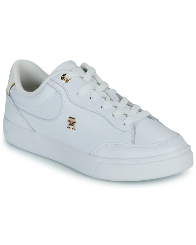 Baskets basses femmes Tommy Hilfiger ESSENTIAL CHIC COURT SNEAKER Blanc