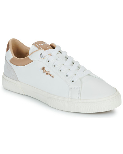 Baskets basses femmes Pepe jeans KENTON COURT W Blanc