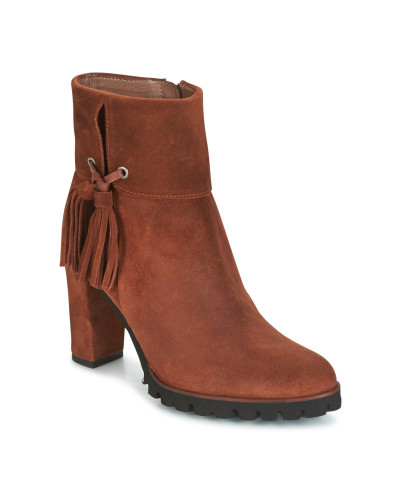 Bottines femmes Wonders CHANIEL Marron