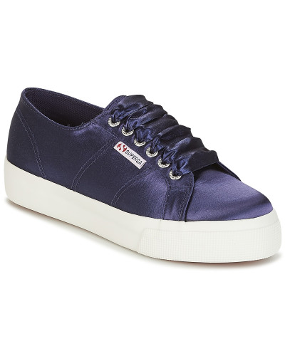 Baskets basses femmes Superga 2730 SATIN W Bleu