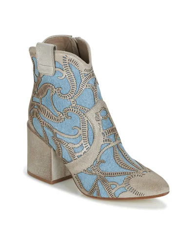 Bottines femmes Now MOVIDA Bleu