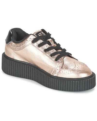 Baskets basses femmes TUK CASBAH CREEPERS Rose